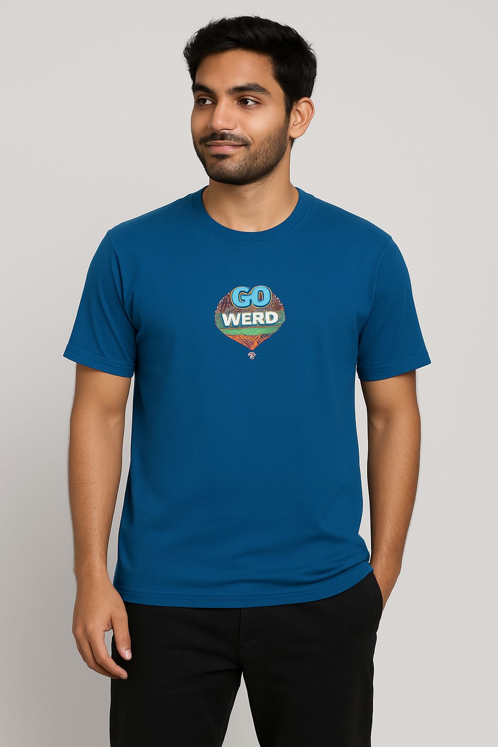 GO WEIRD Graffiti-Style T-Shirt