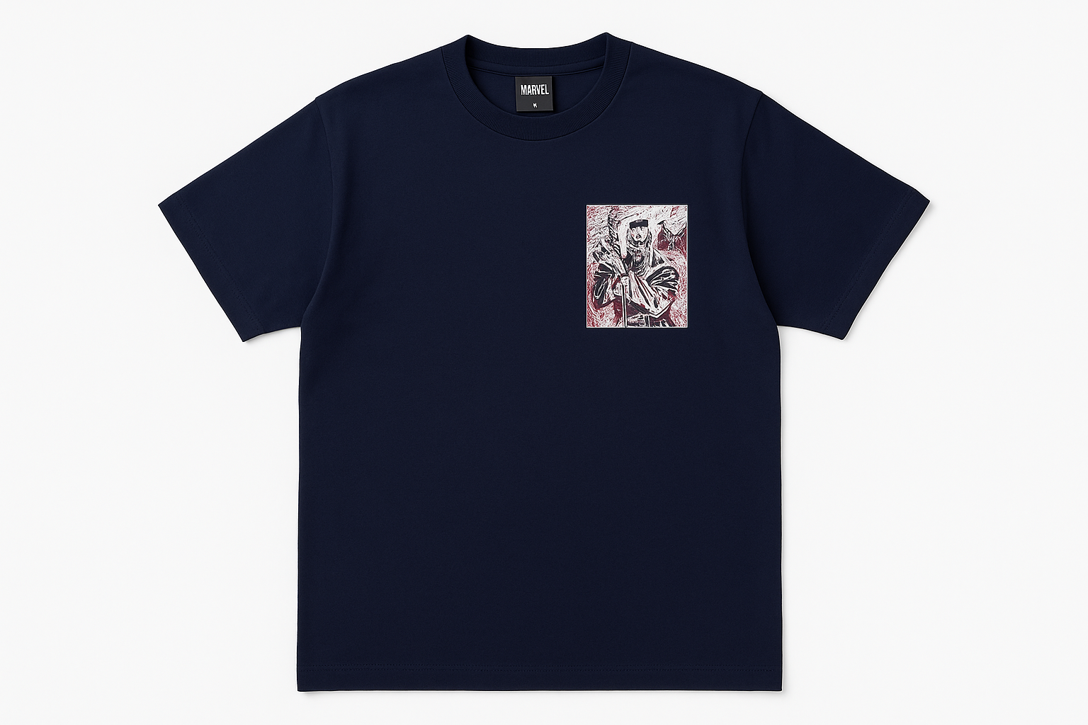 Navy T-Shirt E-commerce Style