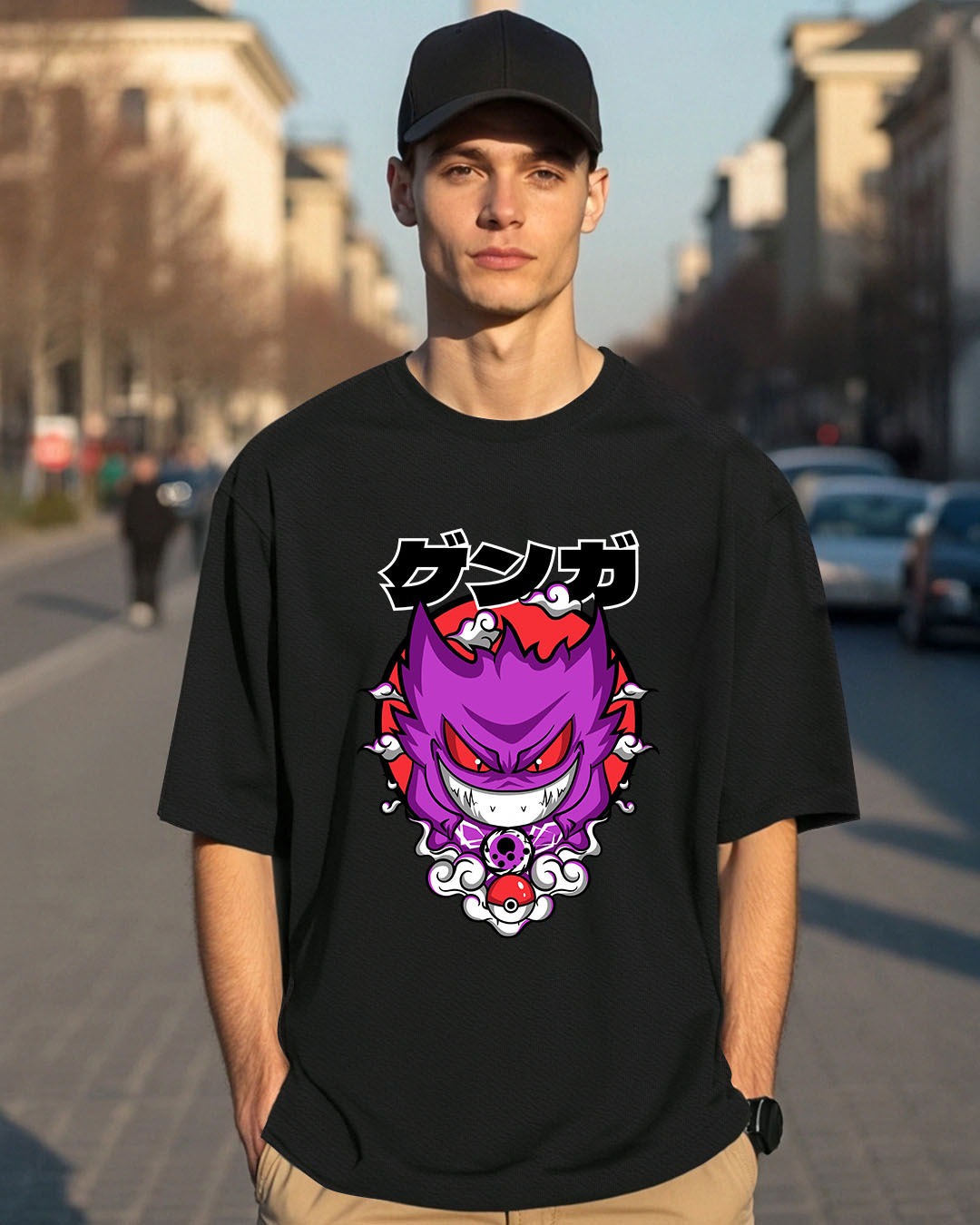 Pokémon Gengar Anime T-Shirt