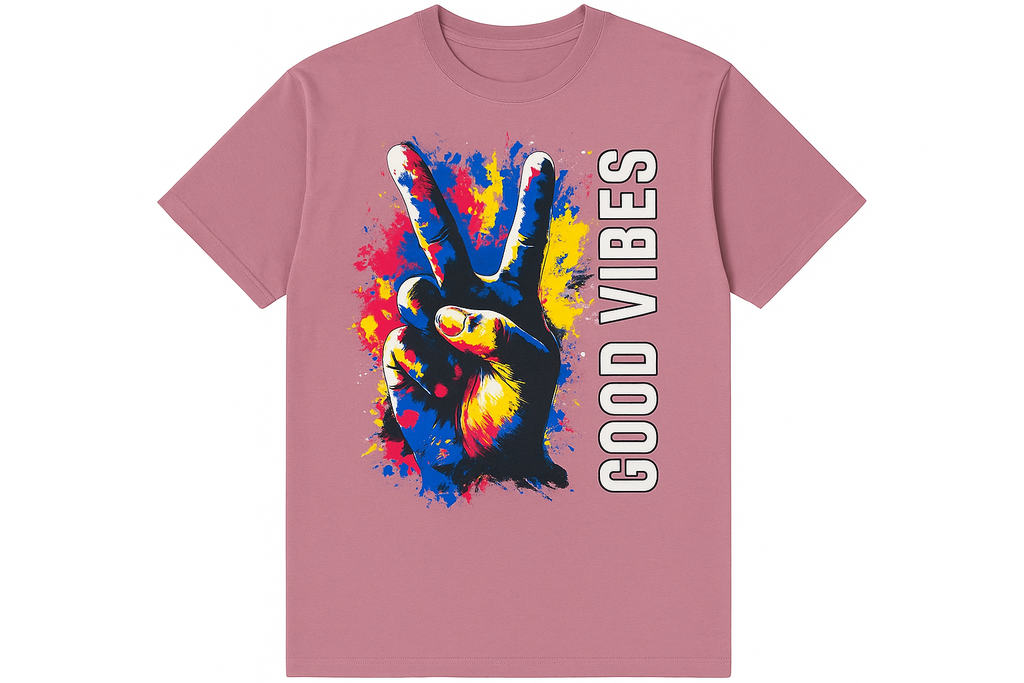 Good Vibes T-Shirt - Back View
