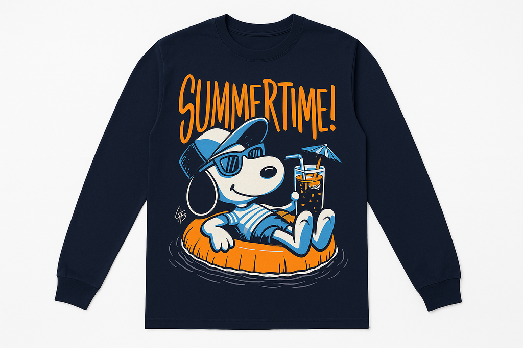HD Full Sleeve Summertime T-Shirt